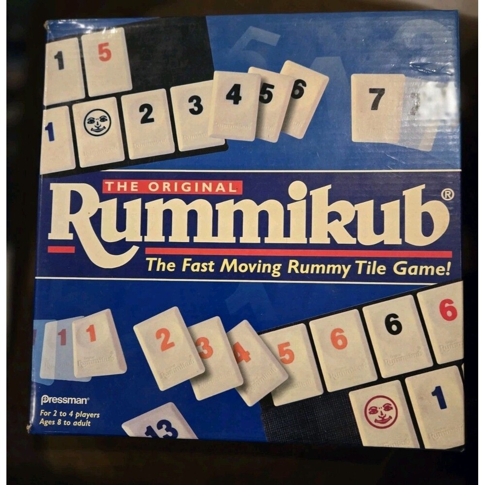 The Original Rummikub Game 60th Anniversary Edition 1997 Pressman
